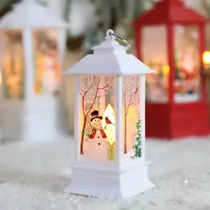 Ornament Voor Kerstversiering Gepersonaliseerde Hangende Lantaarn Kerstproduct Met Licht