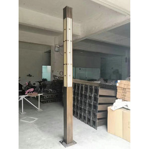 Luces de Columna LED para Exteriores de Aleación de Aluminio, 50000 Horas, Iluminación para Parques y Jardines - Product Image 1