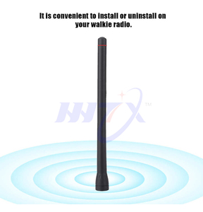 Antenne compacte <span class=keywords><strong>portable</strong></span> de 6,5 pouces F11 compatible avec les radios bidirectionnelles <span class=keywords><strong>ICOM</strong></span> <span class=keywords><strong>VHF</strong></span>/HF F11/F14/F16/F33/F3000/F3021/F3161/7300 - Product Image 2