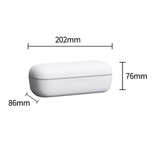 Nettoyeur sonique professionnel avec fonctionnement à une touche, <span class=keywords><strong>appareil</strong></span> de <span class=keywords><strong>nettoyage</strong></span> des prothèses dentaires, lave-vaisselle ultrasonique Cs05 - Product Image 5