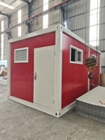 Maisons conteneurs de haute qualité, design européen, respirantes, garantie de plus de 5 ans, livraison rapide, panneaux sandwich, bureau, centre commercial