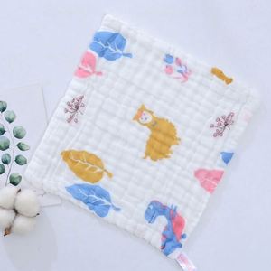 Serviette pour bébé en silicone et mousseline, débarbouillette douce pour nouveau-né, gaze, modèle Mairun 823 - Product Image 3