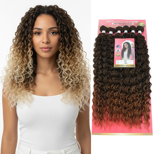 Extensions de cheveux synthétiques Julianna en gros – 6X Opal, 9X Lumina – 1 paquet solution – Fibres protéinées bio organiques - Product Image 1