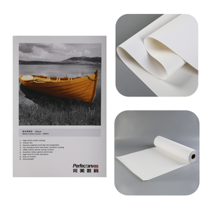 Rotolo di <span class=keywords><strong>tela</strong></span> opaca in misto poliestere e cotone impermeabile <span class=keywords><strong>per</strong></span> stampa digitale all'ingrosso - Product Image 1