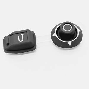 Aangepaste Hoge Kwaliteit Siliconen Rubber Enkele Keypads Drukknop Waterdicht Voor Afstandsbediening - Product Image 2