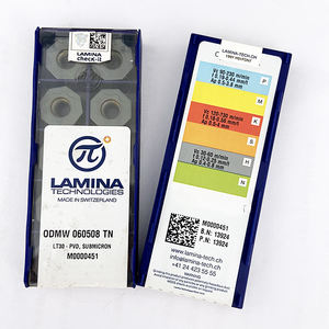 ODMW060508-TN LT10 100% Insert suisse Insert en carbure Outil de tournage Insert en carbure de tungstène - Product Image 2
