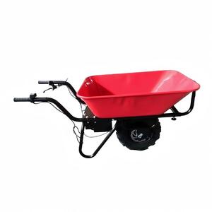 मोटा यूनिसायकल कृषि निर्माण स्थल इलेक्ट्रिक व्हीलबैरो परिवहन कचरा घरेलू इलेक्ट्रिक ट्रॉली गाड़ी - Product Image 6