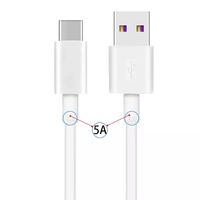 Kabel USB Type-C Pengisian Cepat 5A untuk Ponsel Android