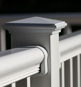 Rampe d'<span class=keywords><strong>escalier</strong></span> en <span class=keywords><strong>PVC</strong></span> plastique 6'WX3'H / Rampe de balcon noire, clôture d'<span class=keywords><strong>escalier</strong></span>, vente en gros bon marché, design personnalisable, durable, extérieur - Product Image 4