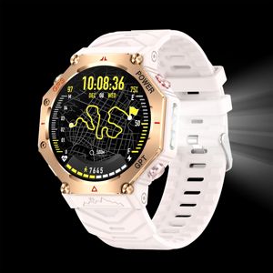 Reloj Inteligente DF KC91 GPS con Linterna, Pantalla Redonda de 1.39 Pulgadas, Resistente al Agua, Altímetro, Brújula, Smartwatch para Hombre - Product Image 4