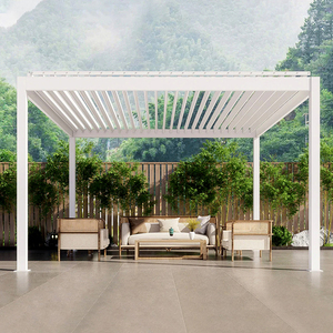 Pérgola Bioclimática de Aluminio Ecológica y Resistente Oweado, de Alta Capacidad de Carga, para Balcón, Resistente al Viento, con Recubrimiento en Polvo - Product Image 5