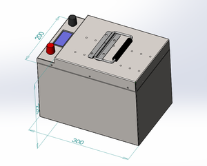RV 스틸 케이스 12.8V 200Ah <span class=keywords><strong>lifepo4</strong></span> 배터리 팩 2688wh 250A BMS LCD 디스플레이 - Product Image 4