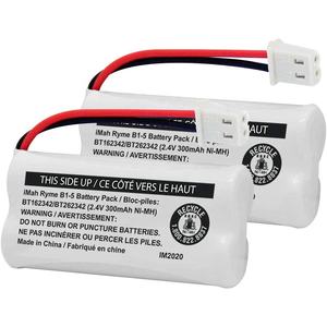 Aaa 300mah 2.4v batterie nimh nimh batterie batterie nimh pour BT162342 BT262342 BT183342 BT283342 AT & T EL52351 TL90070 <span class=keywords><strong>VTech</strong></span> - Product Image 1