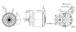 Custom High Torque Brushed <strong>DC</strong> <strong>Electric</strong> <strong>Golf</strong> <strong>Cart</strong> Motorcycle Scooter Pmdc <strong>Motor</strong> for Sale <strong>12v</strong> 24v 36v 48v 72v 300w 3000w - Product Image 6