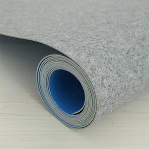 Tapis en rouleau de vinyle d'intérieur antidérapant linoléum en PVC imperméable avec graphique de texture unie d'installation pour l'hôpital - Product Image 2
