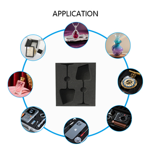 Hot bán tùy chỉnh chết cắt bọt chèn lý tưởng cho <span class=keywords><strong>EPE</strong></span> PU bọt chèn đồ trang sức thiết lập lưu trữ bọt và Kem Vòng hiển thị trường hợp sử dụng - Product Image 4