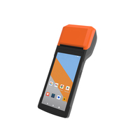 Android 13 Terminal portátil de mano Impresora móvil Escáner QR Máquina POS con impresora de 58mm R330