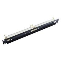 Bloc de brassage téléphonique vocal 19 pouces, 100/200 paires, pour montage en rack, avec câblage 110, gestion des câbles et connexion croisée