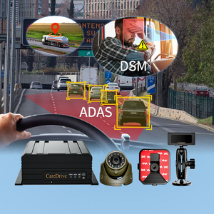 เครื่องตรวจสอบการนอนหลับ Alwaycare MR910-DA 4-CH ความปลอดภัย ADAS FCW HMW pcw Anti-collision DSM 1080P AHD 3G 4G WiFi GPS Can Ai - Product Image 1