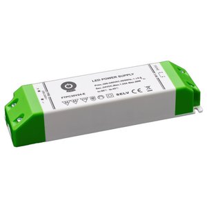 Fuente de Alimentación LED FTPC30V12E, 12V 30W, Convertidor de Voltaje Constante CA/CC, Canal Único, Carcasa de Plástico - Product Image 1
