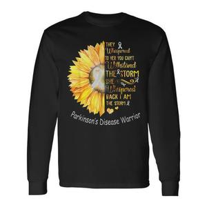 T-shirt a maniche lunghe I Am The Storm Parkinson's Disease Warrior - Product Image 1
