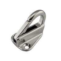 Accessoires de yacht en acier inoxydable 316, support de ligne avec ressort pour kayak et canoë