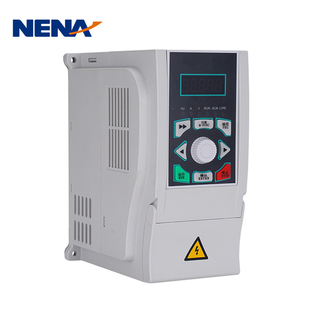 Customized 220V/380V 3 Phase Variable Frequency Drive 0.75KW to 4KW VFD Inverter Converter Frequency Adjustable From 1.5KW 2.2KW