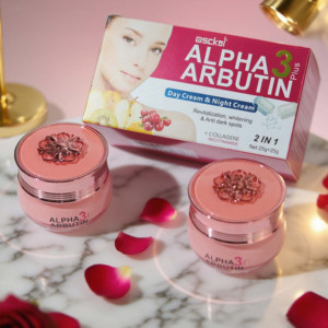 Hochkollagenhaltige Super-Aufhellungscreme gegen Dunkle Flecken Feuchtigkeitsspendende Reparaturcreme Tag- und Nacht-Gesichtscreme Alpha-Tranexamsäure Täglich Anwendbar - Product Image 2
