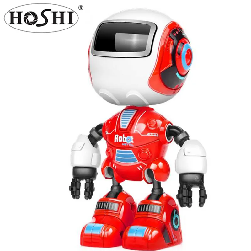 Hoshi Q2 Mini Robot Toy Sound Light Educational Early Children Toy Smart Sensitive Deformation Robot Limbs Arm Movable Robot