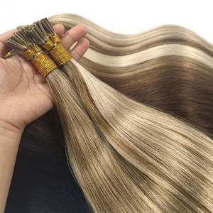 Amygirl, 1 г на прядь, светлый цвет, волосы для наращивания, настоящие человеческие волосы - Product Image 4