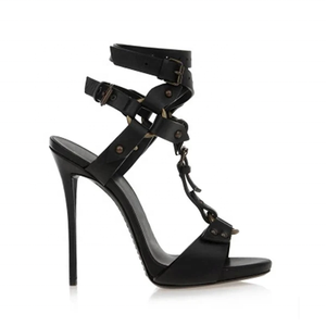 2021 Summer Great Quality Buckle Gladiator Roman <b>Shoes</b> Women Sandals Thin High Heels Sexy Dress Party <b>Shoe</b> Big Size 43 - Product Image 5