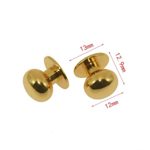 Fivela de Ajuste Redonda de Metal para Bolsa, Caixa de Presente, Parafuso de Cabeça Redonda, Rebite para Artesanato em Couro - Product Image 6