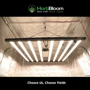 Hortibloom mega eco 720w, luz uv ir para planta comercial