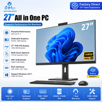 Computadora Todo en Uno Táctil de 27 Pulgadas, I5/I7, Gráficos Dedicados, Altura Ajustable, Computadora de Escritorio Pivotante, OEM