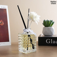 Flacon diffuseur en verre cubique de 100 ml