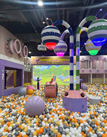 Moetry - Aire de jeux intérieure commerciale, mini-équipement de jeu interactif, machine à balles, jeux souples pour enfants