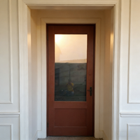 Portes intérieures en bois massif et verre insonorisées, personnalisables, de style moderne et luxueux, prix d'usine en gros, XIYATECH