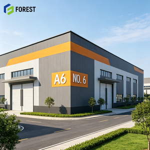 Estructura de taller industrial modular de acero de alta resistencia Q355b, duradera, para producción en fábrica, OEM químico, de uso pesado - Product Image 1