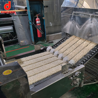 Ligne de production de nouilles instantanées non frites 80 000 pièces/8 heures, équipement de production de nouilles à grande échelle en acier inoxydable
