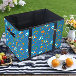 <span class=keywords><strong>Panier</strong></span> <span class=keywords><strong>de</strong></span> rangement pliable réutilisable pour équipement <span class=keywords><strong>de</strong></span> camping compact, transporté à l'épaule ou à la main - Product Image 1