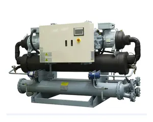 Manufacturers supply automatic control screw type cooled industrial swimming pool water chiller