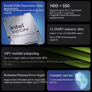 Server GPU Lenovo WR5228G3 2U per Deep Learning e Virtualizzazione, Montabile su Rack - Product Image 4