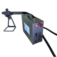 Machine de marquage et de nettoyage au laser à fibre portative professionnelle neuve, prix d'usine, puissance 20W pour la pierre, facile à utiliser, personnalisable