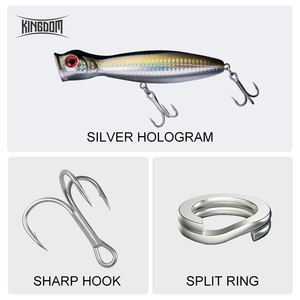 เหยื่อตก<span class=keywords><strong>ปลา</strong></span> Kingdom Topwater Popper น้ำหนั<span class=keywords><strong>ก</strong></span> 9.5 <span class=keywords><strong>ก</strong></span>รัม 16 <span class=keywords><strong>ก</strong></span>รัม 36 <span class=keywords><strong>ก</strong></span>รัม <span class=keywords><strong>ราคา</strong></span> OEM สีตามสั่ง คุณภาพสูง เหยื่อ Popper ขนาดใหญ่สำหรับตก<span class=keywords><strong>ปลา</strong></span>ทะเล - Product Image 3