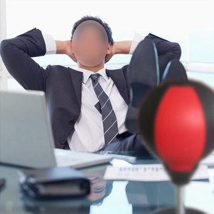 <span class=keywords><strong>Sac</strong></span> <span class=keywords><strong>de</strong></span> <span class=keywords><strong>frappe</strong></span> anti-stress pour bureaux, comptoirs et tables, soulagement du stress, ballon <span class=keywords><strong>de</strong></span> boxe autoportant pour bureau - Product Image 6