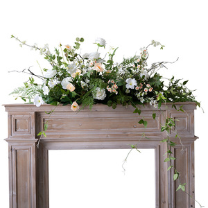 Vitrine comptoir bureau affichage photographie accessoires forêt Style jardin cheminée décoration Simulation fleur Arrangement - Product Image 5