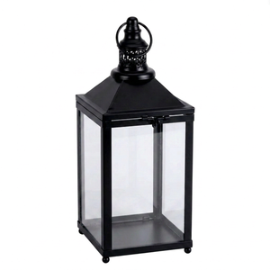 Wholesale Elegant Style Metal Candle Holder <b>Lantern</b> for Home Tabletop Decorations - Product Image 1