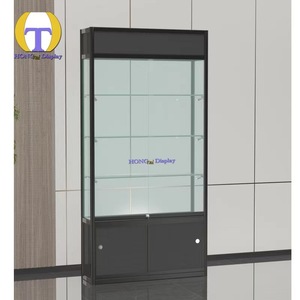Gabinete de exhibición Smoke <span class=keywords><strong>Shop</strong></span> Fabricación <span class=keywords><strong>Cool</strong></span> New <span class=keywords><strong>Style</strong></span> Adecuado Más productos Display Showcase Caja de gabinete de vidrio blanco - Product Image 6