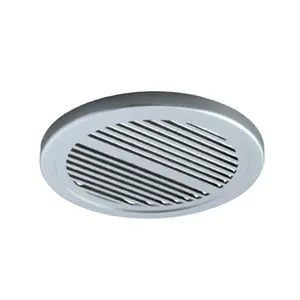 Rejillas de ventilación para armarios, rejillas de ventilación para ventiladores de baño con acabado cromado