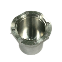 Composants de machines industrielles en alliage d'aluminium usinés CNC sur mesure en usine, usinage CNC sur tour